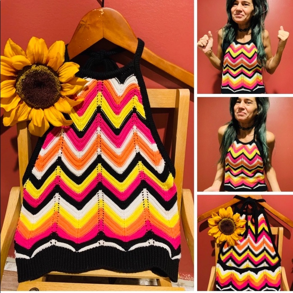 Crocheted Halter Top✌️NWT